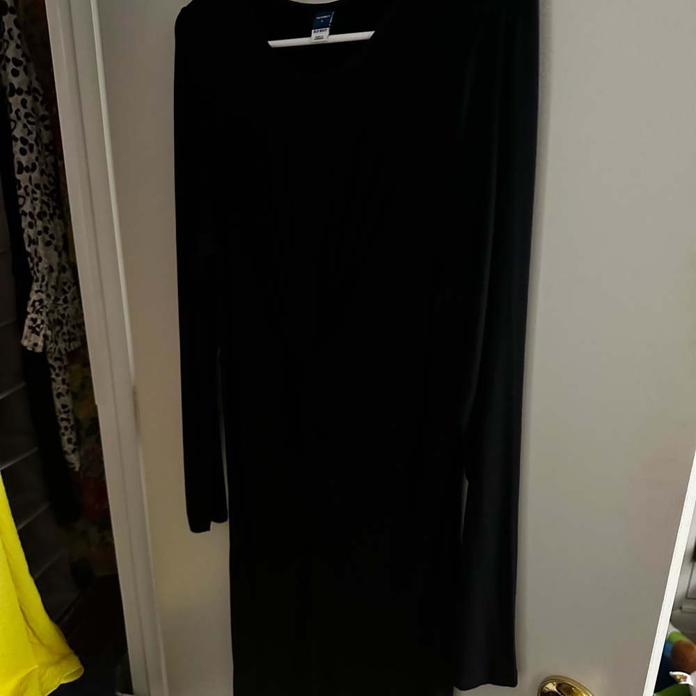 Elegant Black Old Navy Maternity Dress